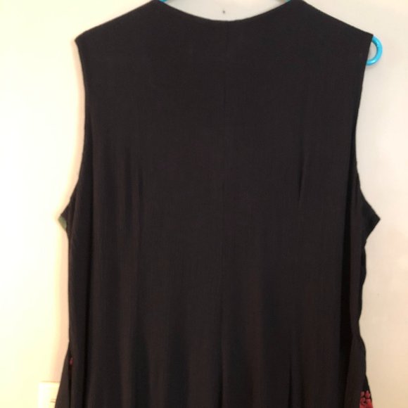 Jamie Brooke black and floral jumpsuit Size 16 - Picture 9 of 11